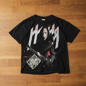 Marilyn Manson T-Shirt Mens Black 2003 Graphic Print Goth XL Short Sleeve Tee